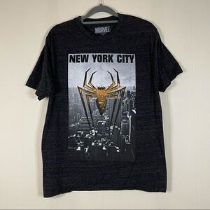 Hot Topic Spider-Man New York City Graphic T-Shirt